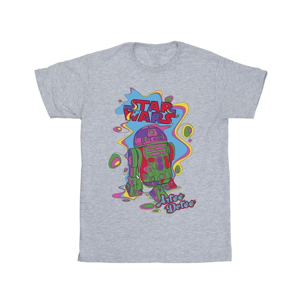 Star Wars Mens R2D2 Pop Art T-Shirt
