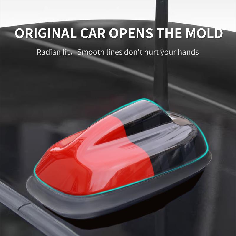 Car Exterior Trim Antenna Decoration Cover Sticker For MINI Cooper S JCW F65 F66 F56 F55 Car-Styling Accessories