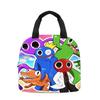 Rainbow Friends Rainbow Friends Lunchtasche Grundschule Handliche Mahlzeitentasche Cartoon Bento-Tasche Kühlpack