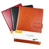 Professional Leather Cover Notebook with Buckle - Ideal for Business Meetings and Diary Entries