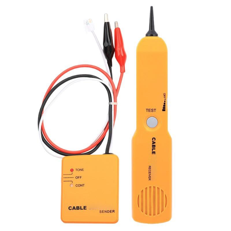 Новый тестер телефонного кабеля с тональным генератором для диагностики, трассировщик кабеля, сетевые инструменты