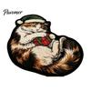 Kitchen Sink Rug Christmas Cat Shaped Rug, Plush Sleeping Absorbent Bathroom Mat, Xmas Lovers Gift Hat Kitty Non-slip Washable Area for Bedroom,