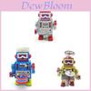 Iron Drum Robot Collectors Edition Nostalgic Metal Toy For Home Decor And Gifts