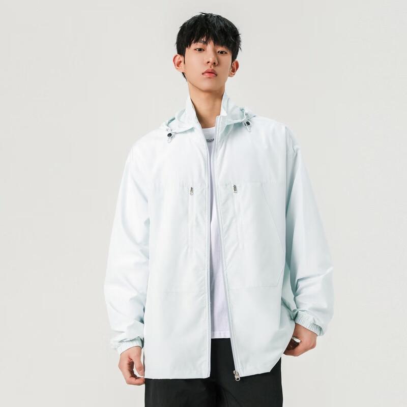 Fengxun Men s UPF50+ Lightweight Sun Protection Jacket 3XL