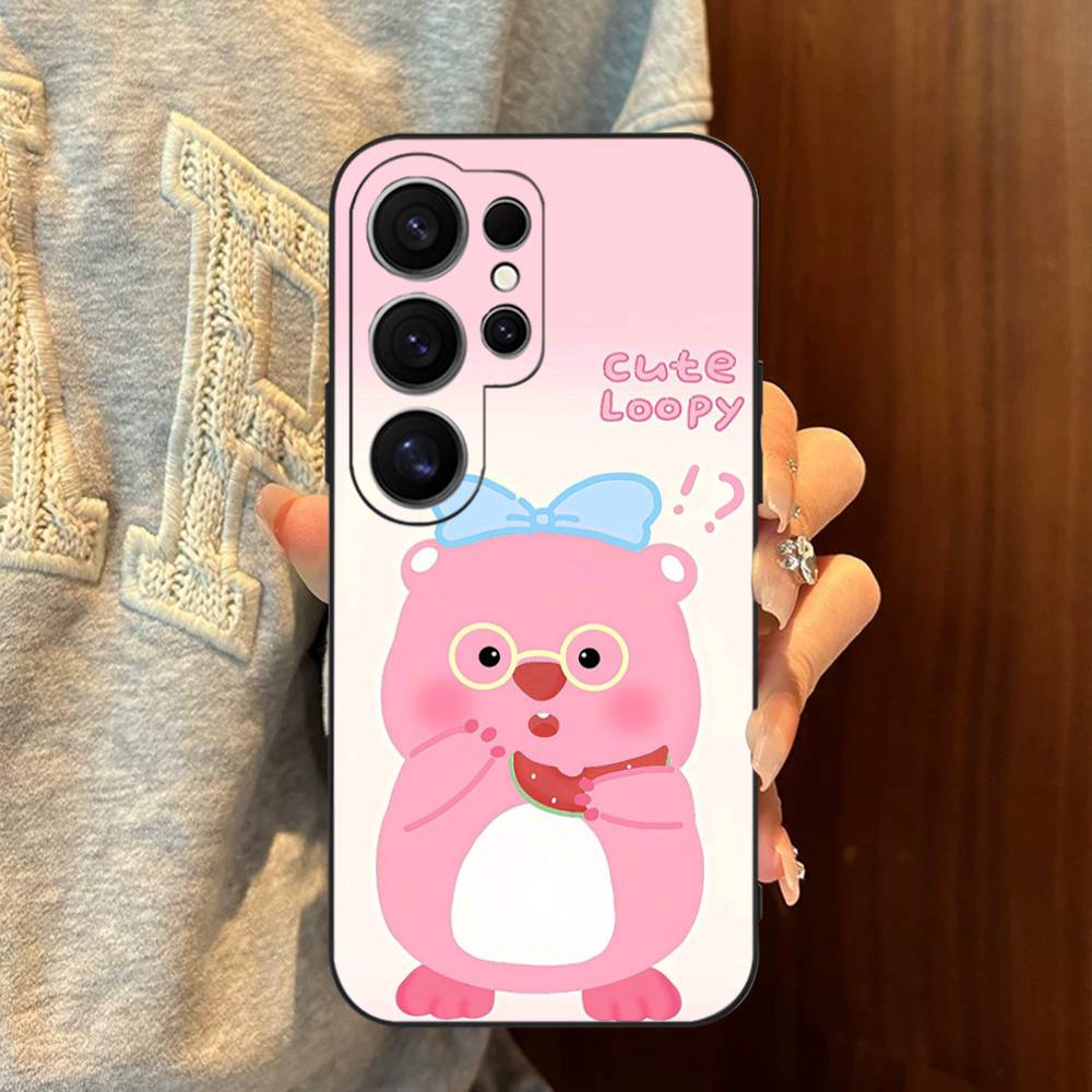 Cute L-loopy Phone Case For Samsung S 24 Fe 25 Ultra Plus 20 Lite 21 30 22 23 24 22 Ultra 5G Fundas