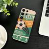 Fire Football Soccer Ball  Phone Case For Samsung S26,S25,S24,S23,S22,S21,S20,Plus,Fe,Lite,Others Black Cover