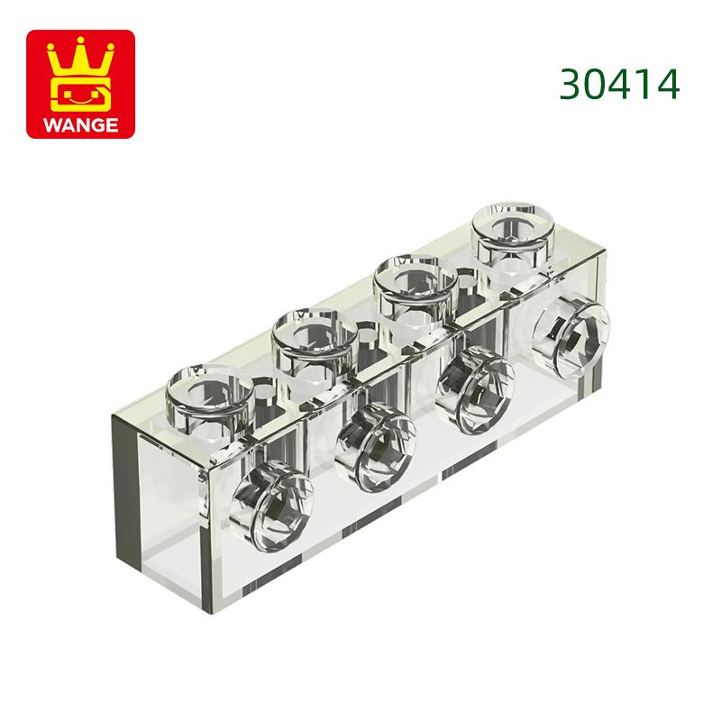 Non-Toxic 63Pcs/Lot 30414 Modified 1X4 With Studson Side Block Moc Color Accessories Compatible With Brick Diy Children Toy Assembly