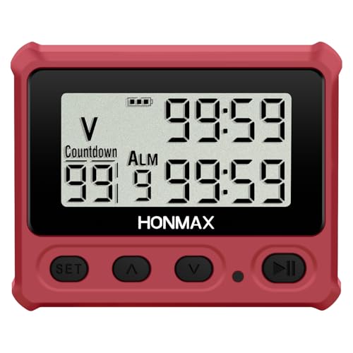 8200 Waterproof Interval Timer + Stopwatch, Ideal for: HIIT, Cross Fit, Anaerobic Exercise, Weightlifting, Strength Training, Tabata Training, Kettleb