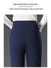 High-Waisted Fleece-Lined Straight-Leg Pants - 2024 Winter Warm Casual Pants for Women