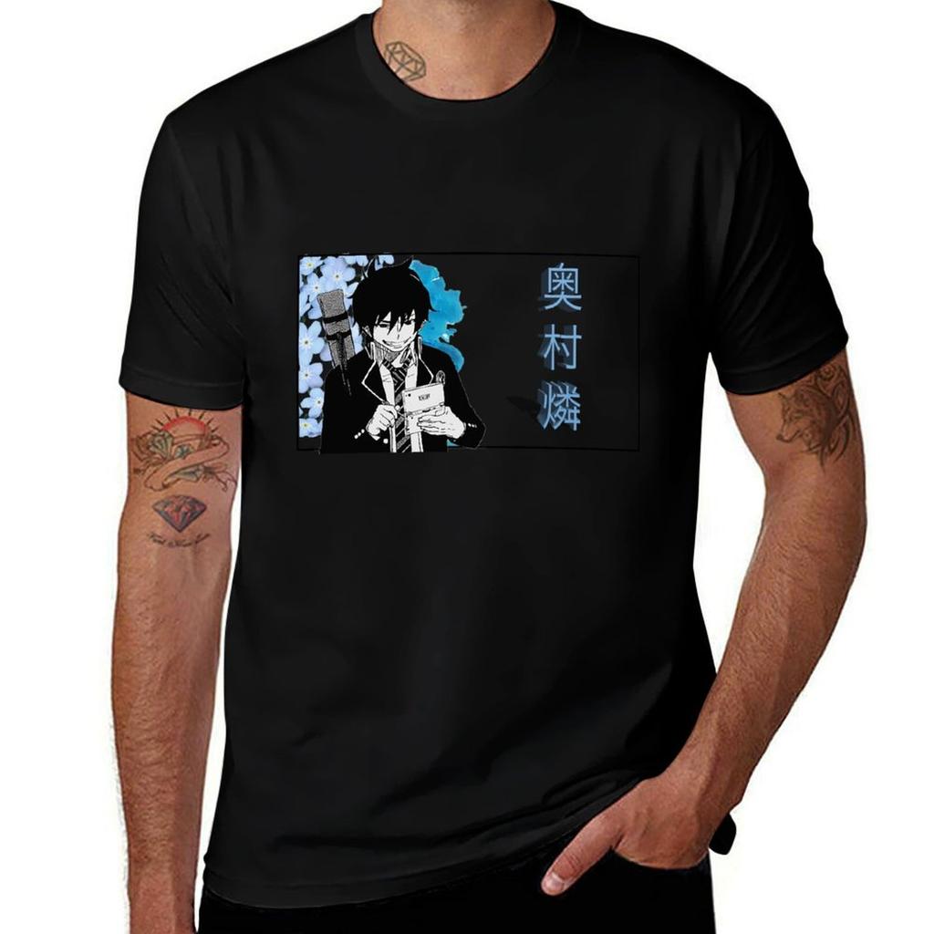 Rin Okumura Blue Exorcist TShirt Soft Casual Short Sleeve Cotton Tee