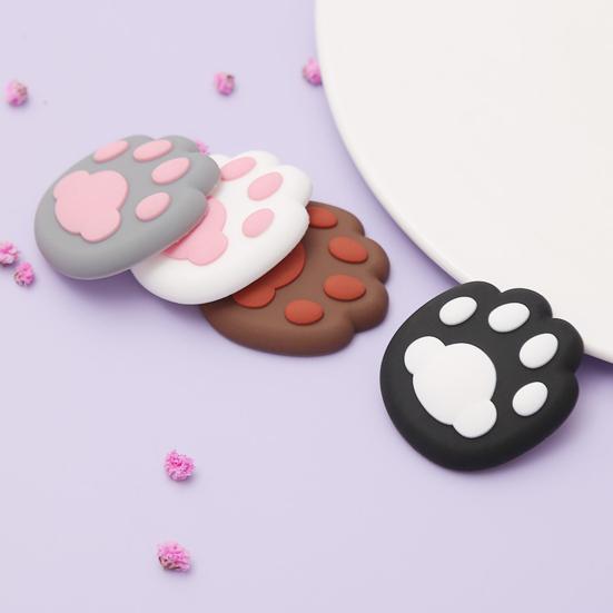 2 ks Cat Paw Klika dveří Crash Pad Mute Skříňka Rukojeť zámku Tlumič hluku Antikolizní podložka Nástěnná ochrana Větruodolná podložka kliky Potřeby pro domácnost