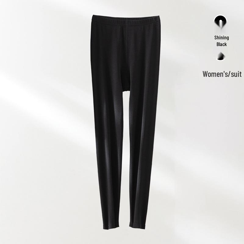 Modal Cashmere Silk Half Turtleneck Long-Sleeve Thermal Top for Women - Versatile Autumn/Winter Wear