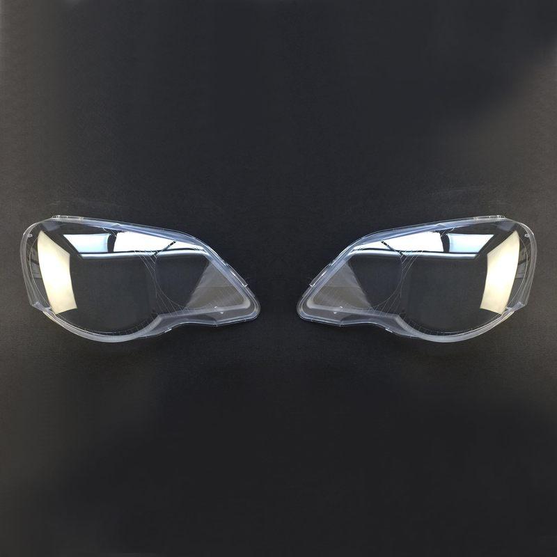 Car Headlight Lens Cover For Volkswagen Polo 2006-2010 Replacement Clear Cover Lampshade Headlamp Shell Car Accessories