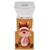 Festive Snowman & Elk Christmas Toilet Seat Cover Set - 2-Piece Bathroom Decor