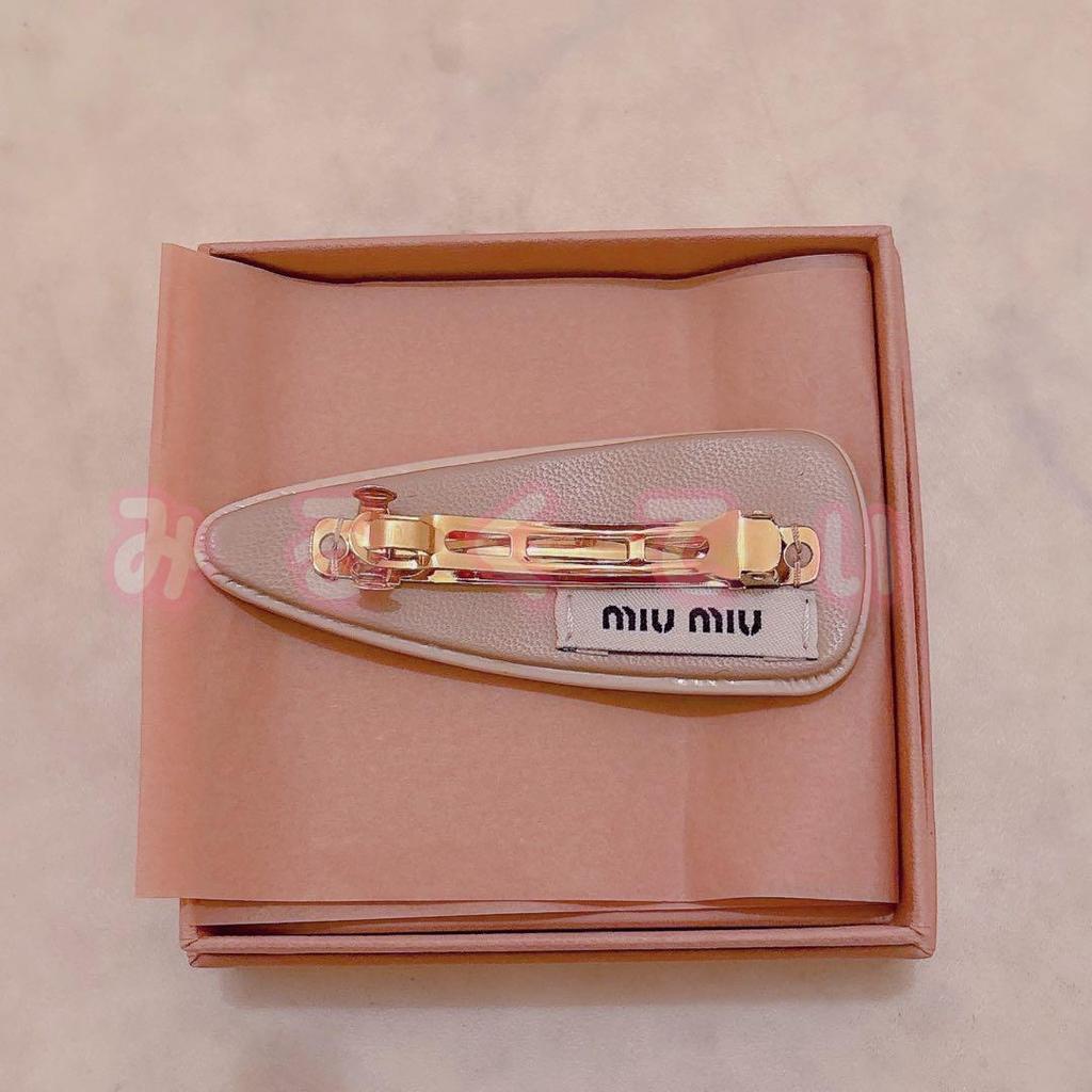 [USED] Miu Miu hairpin, pink