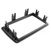 Double 2 Din Fascia for FIAT Panda (169) 2003-2012 Radio CD DVD Stereo Panel Dash Mount Tallation Trim Kit Frame Plate Bezel