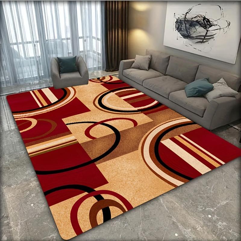 

1 шт. ковер в стиле бохо, машинная стирка, винтажный, восточный, состаренный, нелиняющий, для гостиной, спальни, столовой, домашнего офиса, ковер, декор 40 x60