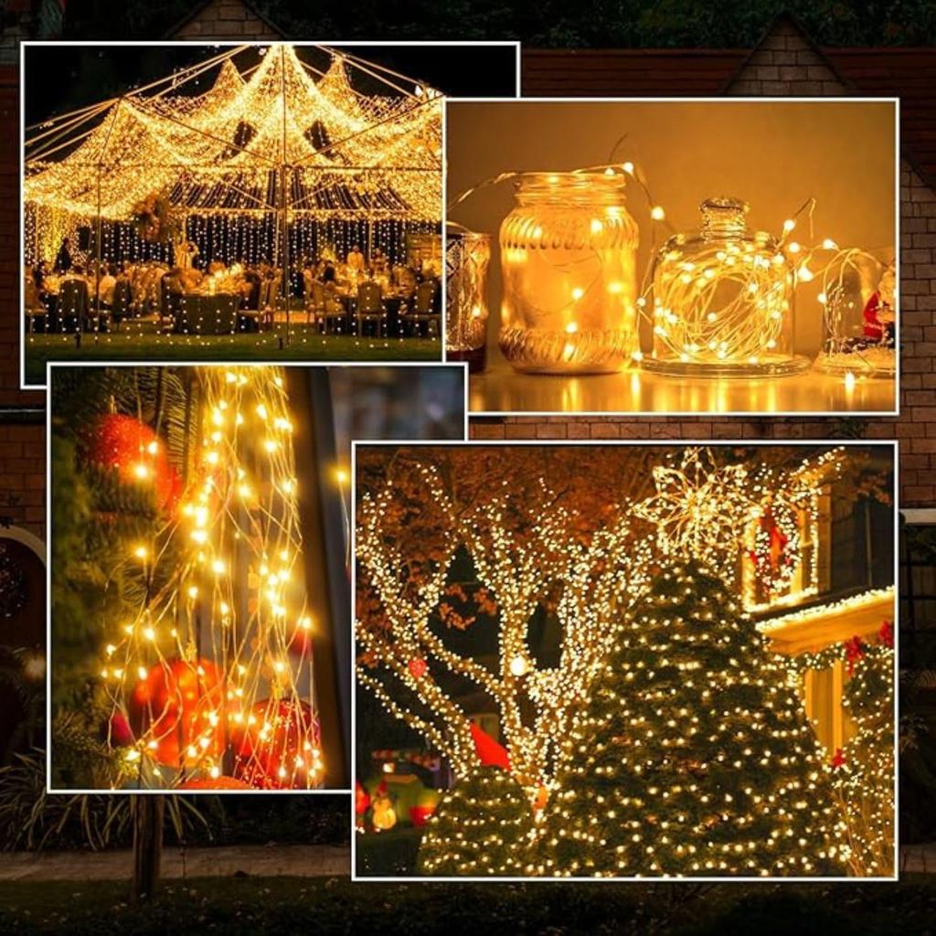 Globe String Lights Ball Fairy Curtain Decorative Indoor Hanging Bedroom Wall Party Backdrop Holiday