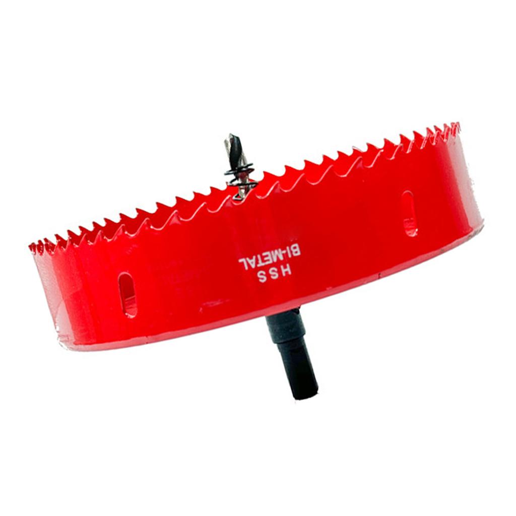 Hole Saw with Arbor for Metal Wood and Plastic Cutting 220mm 250mm Bi-Metal Hole Cutter Drilling Tool