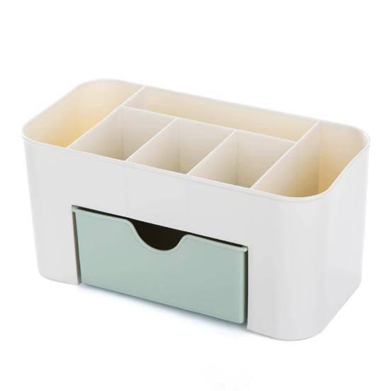 Desktop Makeup Comestics Jewelry Stationery Storage Drawer Type Saving Space Box