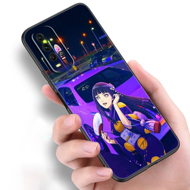 Japan Anime Sports Car Silicone Phone Case For Xiaomi Redmi Note 11 10 9 8 Pro 11T 10T 10S 9S 8T 9 9A 9C 9T Black Soft Cover