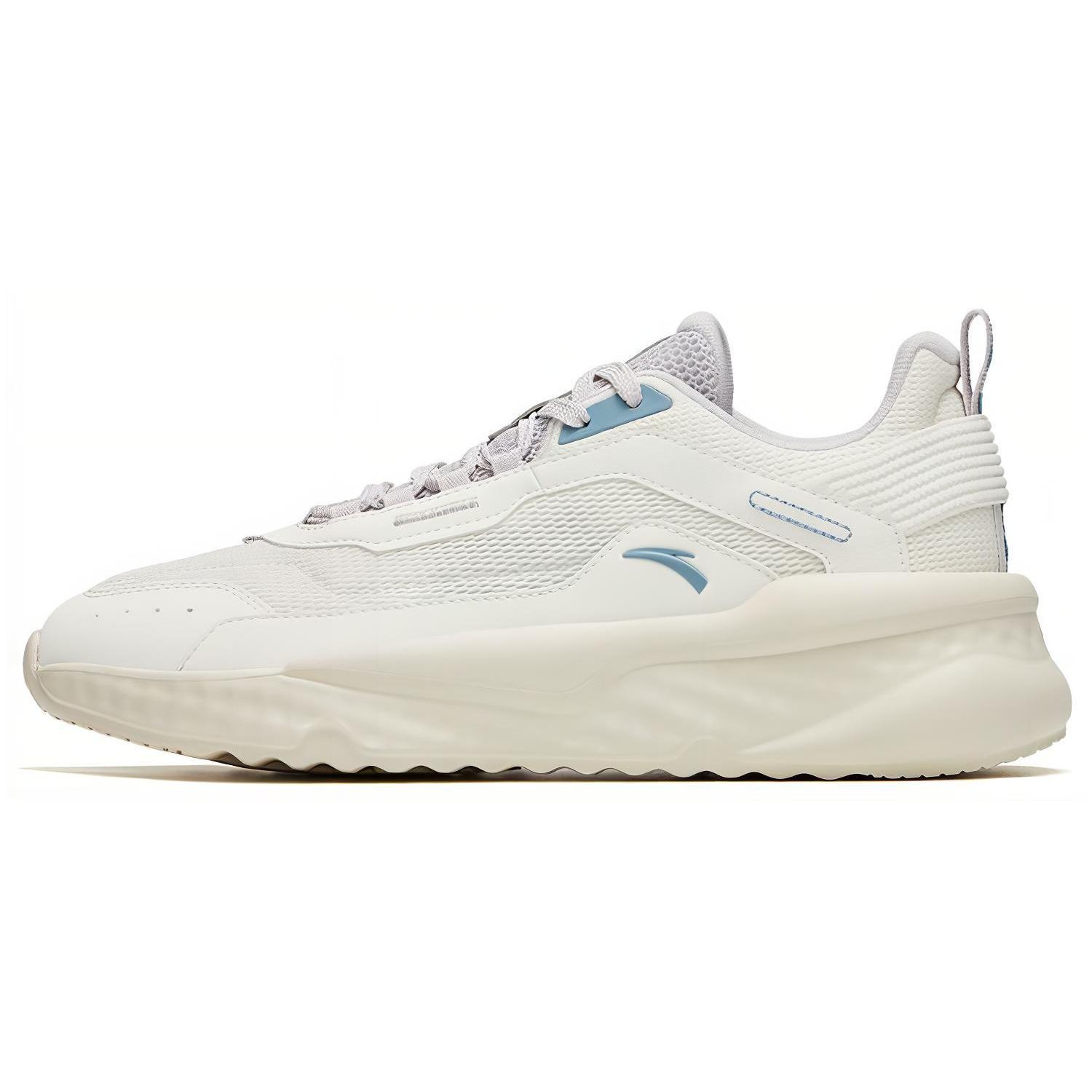 

Anta Unruly Series Cushioning Slip Resistant Abrasion Resistant Low top Sports Casual Shoes Men s White Gray 912328823-1 39