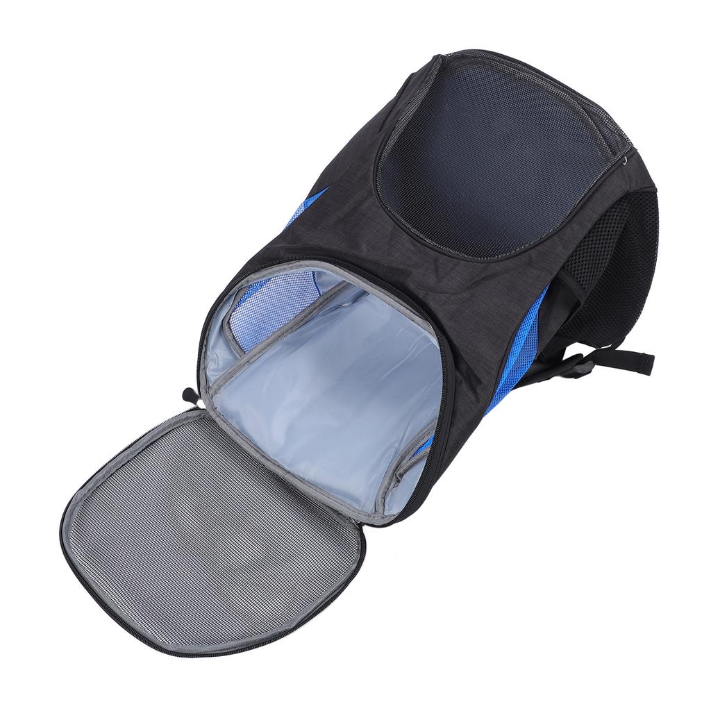 Pet Carrier Backpack Spacious Breathable Mesh Convenient Pocket Foldable Portable Cat Dog Carrying
