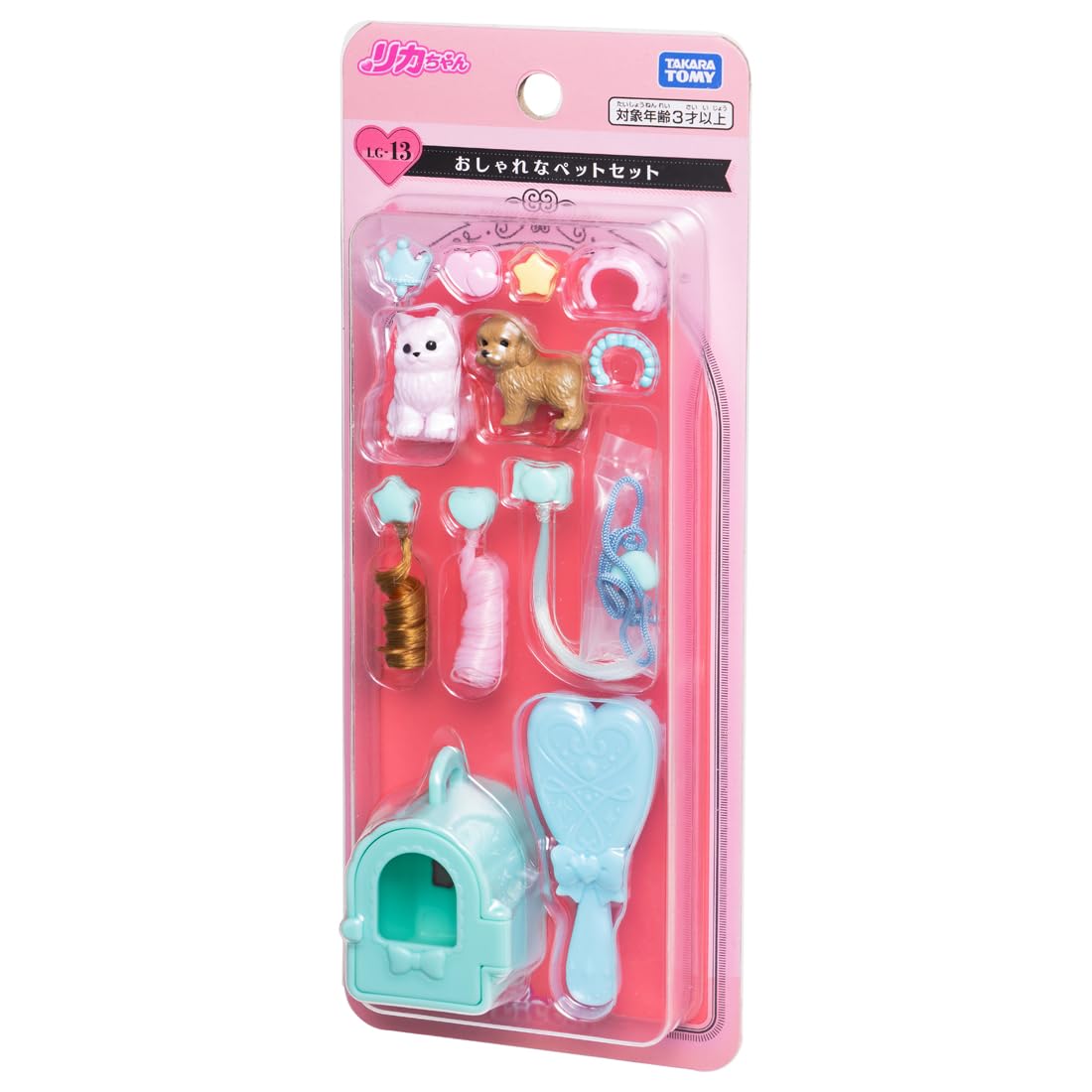 

Takara Tomy Stylish Pet Set Pretend Play Toy 3 and Licca-chan LG-13 Dress-up (Ages up)