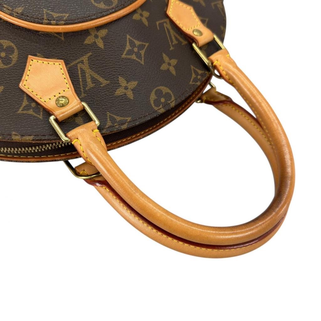 Louis Vuitton Ellipse PM M51127 Handbag Brown Women Used