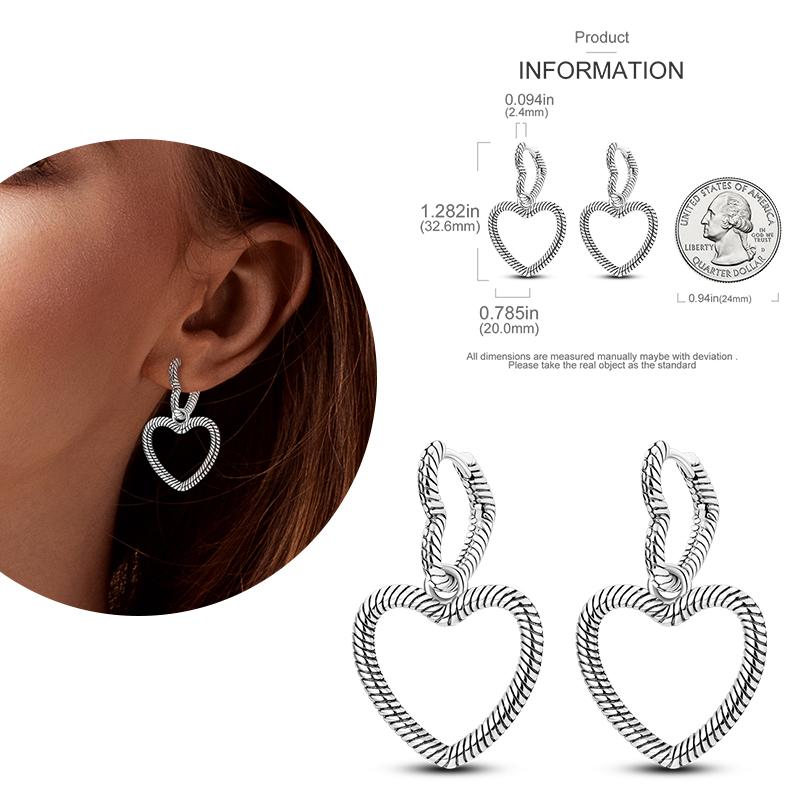 NEW Round Original CZ Hoop Earrings Heart U Shape Moon Star Unicorn Earring for Women Party Engagement Jewelry Gift