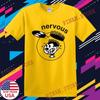 Nervous Records Mens Daisy Yellow Size S-5XL