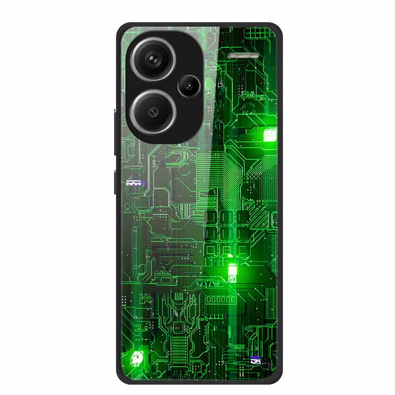For Redmi Note 13 Pro Plus 5G Case Tempered Glass Hard Back Covers for Redmi Note 13 Pro 5G  Note 13 Pro+  13 Luxury Cover Coque