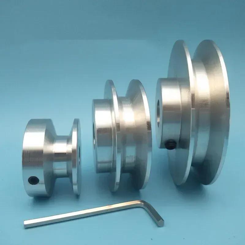 Motor Belt Drive Wheel 40mm 60mm 80mm 100mm V-belt Pulley, Single Groove, A- Type V-belt Pulley