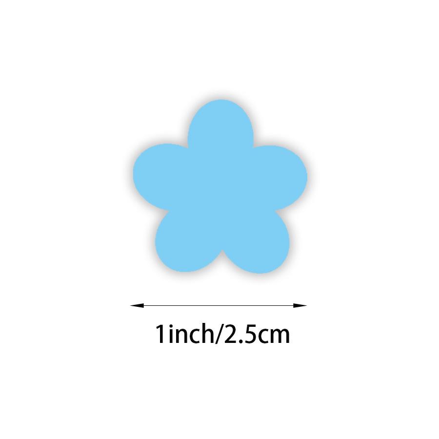 Heart-Shaped Love Stickers - 500 Self-Adhesive Labels per Roll