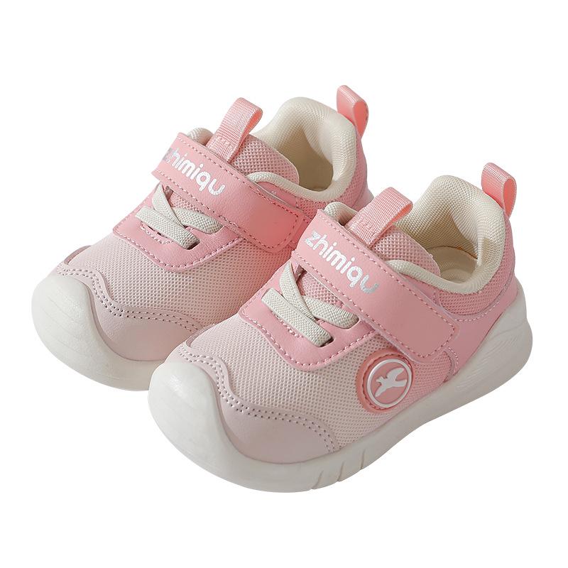 Soft Sole Breathable Toddler Shoes for Boys & Girls, Ages 0-3, Anti-Kick Summer Baby Shoes
