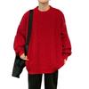 Hot Sale, Popular, New Casual Crew Neck Sweater In Autumn and Winter, Bottom Knitted Sweater, Large Size Loose Sweater.