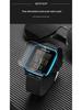 Sanda Men's Multifunctional Square Sport Chronograph Waterproof Watch 