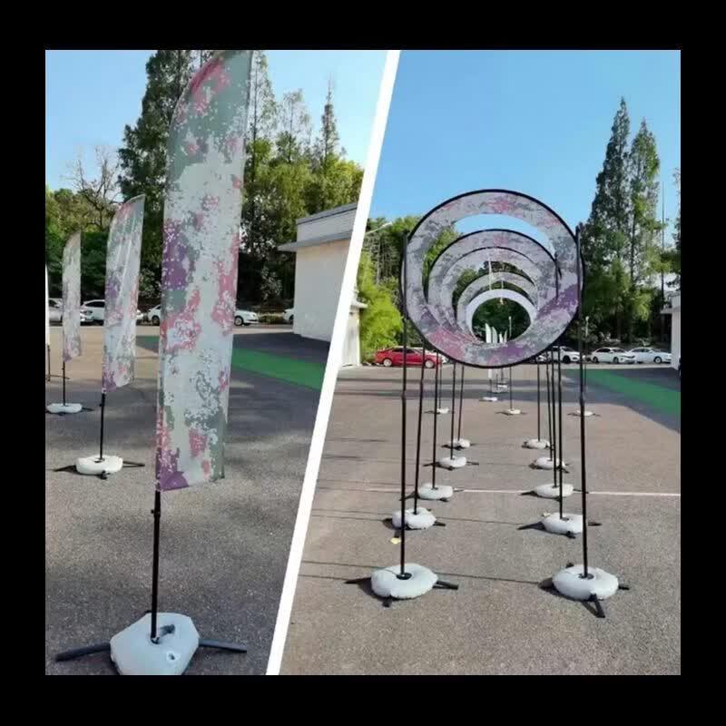 Drone Racing Obstacle Course Kit with 2.7m Flag