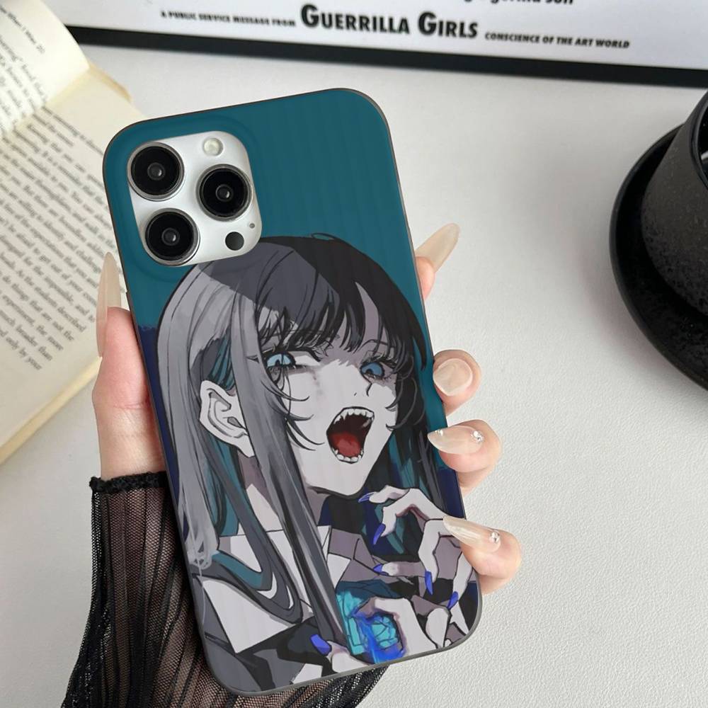 Virtual Singer Ado For Phone 17 16 15 14 13 12 11 Pro Max Plus Pro Air Phone Case Corrugated Stripe Back Cover