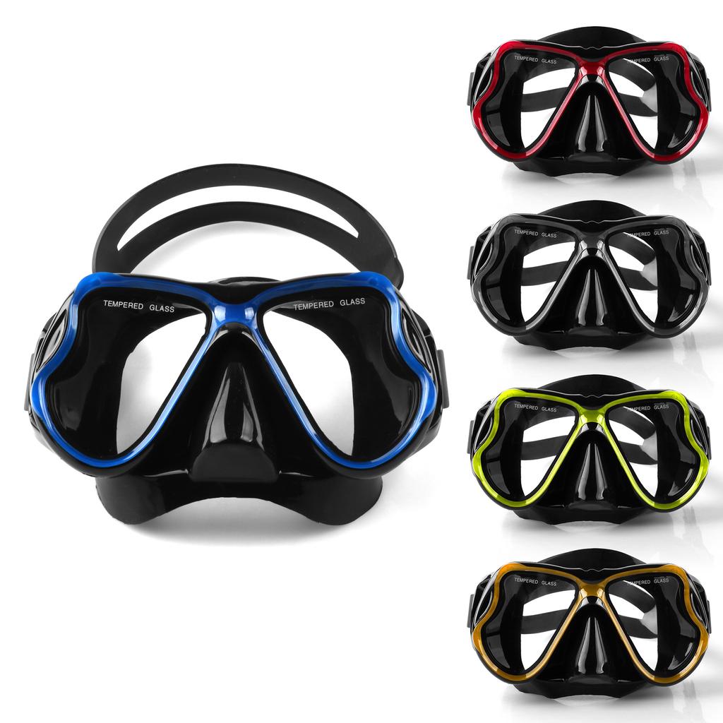 Scuba Snorkeling Gear Nose Cover Diving Mask Snorkel Swim Goggle for