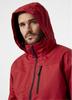 Helly Hansen Crew Hooded Midlayer Jacket (33874) Red