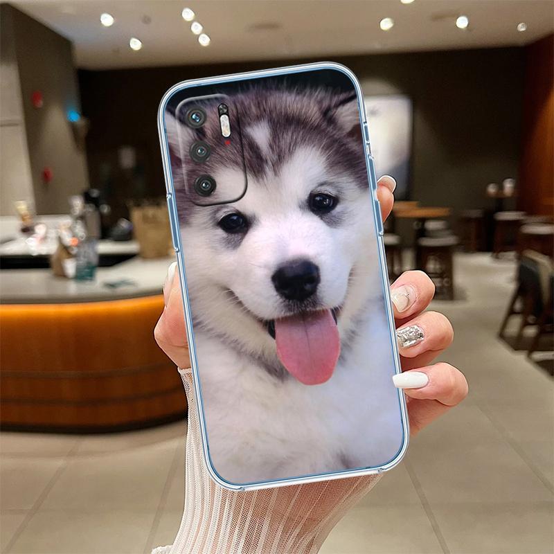 RE36 Husky Puppy Dog Phone Case for Motorola Moto G10 G20 G30 G31 G32 G34 G35 G41 G42 G50 G51 G52 G55 G60 G60S G62 G71 G72 G75
