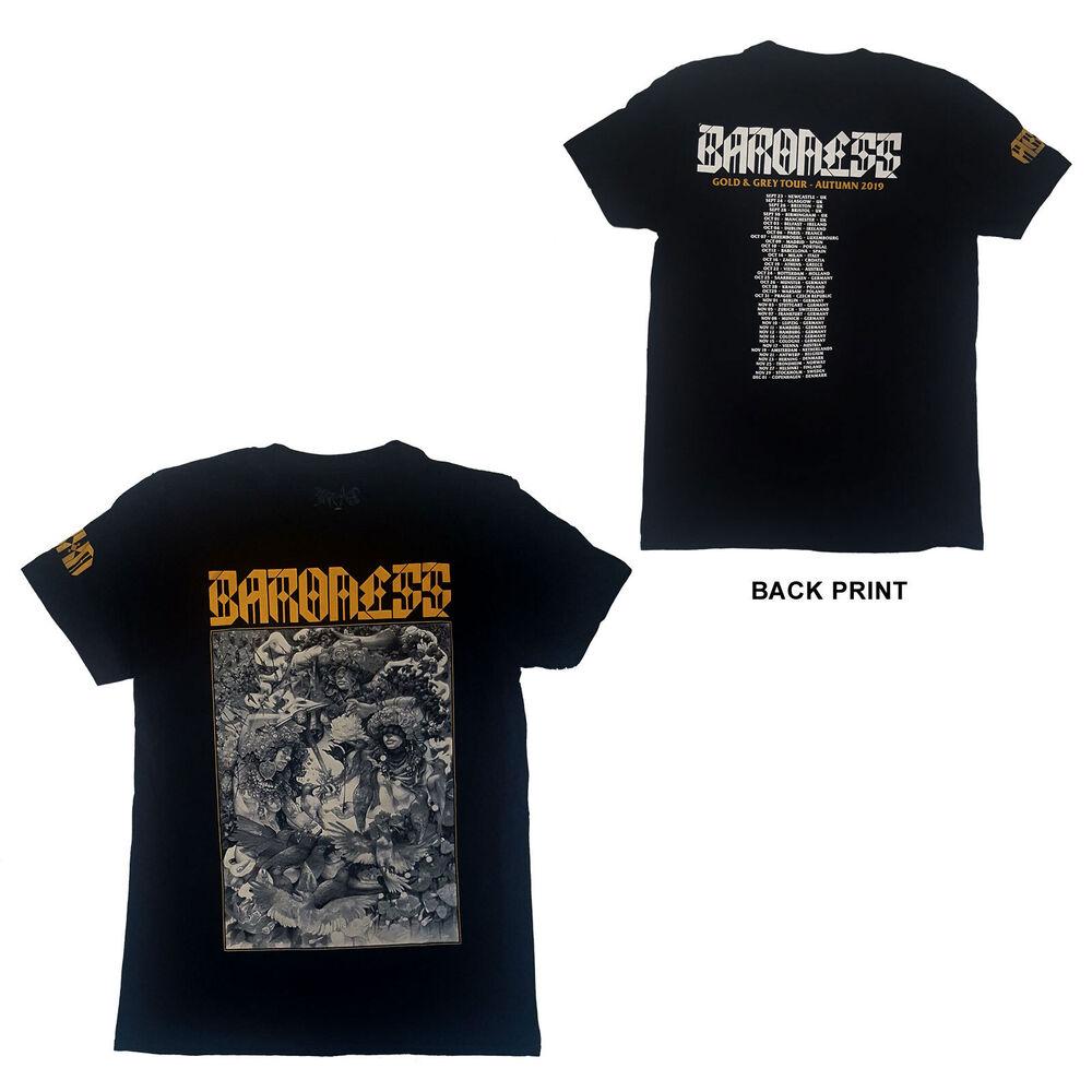 

Baroness Gold Grey Dateback Unisex T-shirt