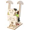 Wooden Walking Robot DIY Assemble Kit STEM Educational Learning Toy for Kids Family Game Night Creative Surprise Gift