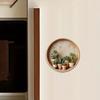Magnet de Frigider Acrilic 2D Londra Pește Auriu Plante în Ghiveci Buchet de Floarea-soarelui Magnet de Frigider Decorare Cabinet de Bucătărie Acasă Dulap