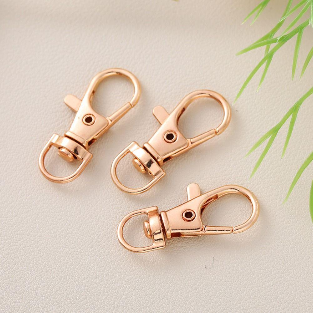 Jewelry Making Split Key Ring Connector Gold Silver Plated Connecting Ring DIY Jewelry