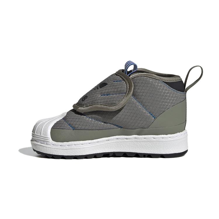Adidas Originals Thermal Mid top Toddler Shoes Green Infant And Toddler FW1106 24