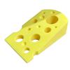 Multipurpose Cheese Door Stoppers Nonslip Decorative Household Item Lovely Home Addition Synthetic Resin Texture for Pet Owners