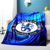 Football club.C Pattern Blanket for Home Decoration, Bed, Sofa, Car Travel, Camping, Suitable for All Seasons, Birthday Christmas Gift