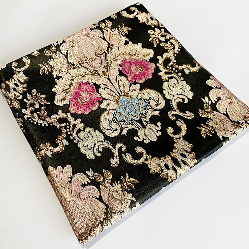 

1M Европейский стиль тисненая жаккардовая ткань нежная парчовая ткань швейная ткань чонсам дворец платье одежда обивочный материал 1M